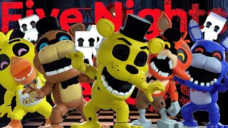 Unboxing The ENTIRE Five Nights At Freddy’s HAUNTED Youtooz Collection [upl. by Sile]