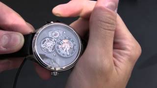 Spero Lucem La Clemence Crazy Hands Tourbillon Minute Repeater Watch [upl. by Noryk]