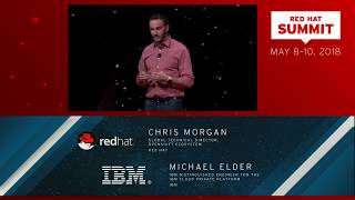 Matt Hicks at Red Hat Summit 2018 Strength of the partner ecosystem [upl. by Yroggerg]