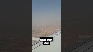 Flying back home from AlHijaz to Bilad Alsham travel meccaglobalacademy short [upl. by Dasteel]