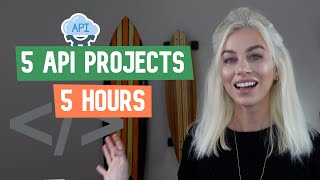 5 API Projects in 5 hours 💥 [upl. by Nafri]