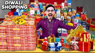 Diwali Shopping Worth ₹100000🔥  इतनी चीज़ें ख़रीद ली की सबको मजा आ गया  Crazy XYZ [upl. by Nnyrat]