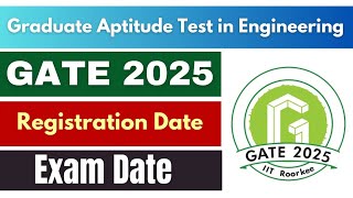 GATE 2025 Exam Complete Details  GATE Form Apply Last date Extended  Exam Pattern and Syllabus [upl. by Larkin949]