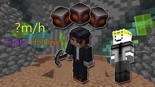 How To Make Millions In The Crystal Hollows Hypixel Skyblock [upl. by Arbas]