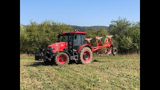 FARMVlog30  Zetor Proxima 110HS  Kuhn MultiMaster 113 [upl. by Aitnas]