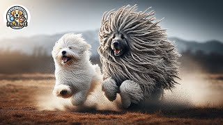 Great Pyrenees vs Komondor The Ultimate Battle of Strength and Guardian Instincts [upl. by Erme]