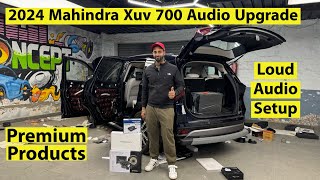 Mahindra Xuv 700 Ax7 Audio Upgrade  Xuv 700 Premium Audio Setup  Audio Upgrade  Motor Concept [upl. by Tinor]