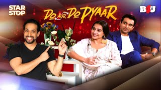 Exclusive Interview  Vidya Balan amp Pratik Gandhi On quotDO AUR DO PYAARquot  Salil Acharya [upl. by Aletse521]