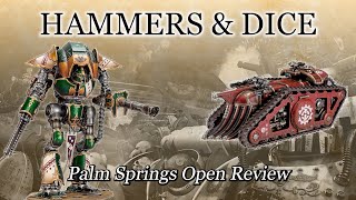 Hammers and Dice EP5 Palm Springs Open Review [upl. by Hamish]