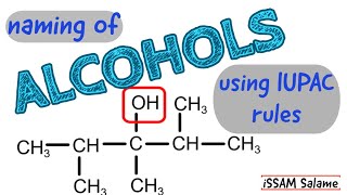 IUPAC naming of alcohols [upl. by Rhianon]