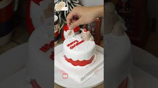 Merry Christmas Cake Ideas Part 27  shorts cake merrychristmas cakefun vuongtroncake [upl. by Zednanref]