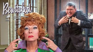 Endora challenges Sam to teach Darrin a lesson  Bewitched  TV Show [upl. by Meli]