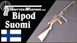 The Very Rare Commercial Suomi SMG with VFG and Bipod [upl. by Htebasil]