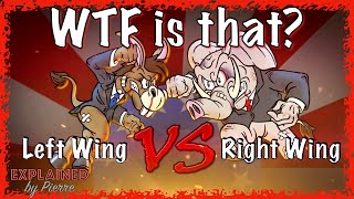 Left Wing vs Right Wing Understanding the Political Differences between Democrats and Republicans [upl. by Smiga]