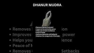 Dhanur Mudra powerful mudra mudra meditation mentalhealth yoga yogaforbeginners spiritual [upl. by Eiggem78]