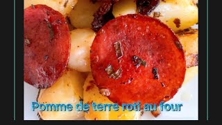 Pomme de terre roti au four [upl. by Onitsirc496]