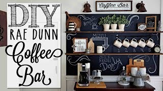 DIY Rae Dunn Coffee Bar  Rae Dunn at Kirklands [upl. by Ronoh]