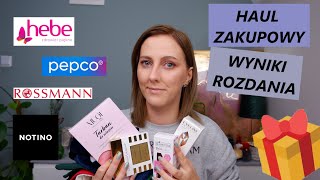 HAUL ZAKUPOWYđź›’ ĹšWIÄ„TECZNE WYPRZEDAĹ»Eđź¤‘ ROSSMANN  PEPCO  HEBE  WYNIKI ROZDANIA 18đźŽ„đźŽ [upl. by Weaks]