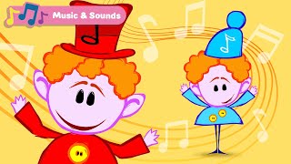 Classical Music for Babies Brain Development  The Notekins Compilation  Learn Musical Instruments [upl. by Phippen744]