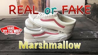 Review EP13 รีวิวVans Style36 Marshmallow Racing Red ของแท้และปลอมต่างกันยังไง มาดูกัน [upl. by Salomo]