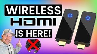 Wireless HDMI Is Here Say Goodbye To HDMI Cables  BMOSTE Wireless HDMI Transmitter Receiver Kit [upl. by Fortin]