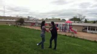 Girl beats up boy [upl. by Buyers]