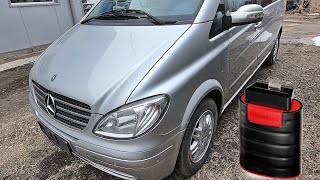 2003 Mercedes Viano W639 OBD2 Port Location [upl. by Eelrihs721]