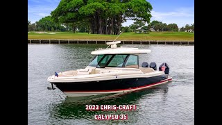 Fully Loaded 2023 Chris Craft Calypso 35  LikeNew [upl. by Orin128]