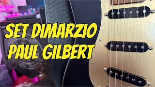 Set DiMarzio Paul Gilbert [upl. by Findlay]