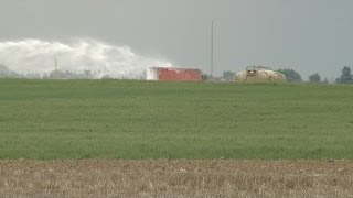 Firefighters douse Anadarko tank that caught fire [upl. by Azarria]