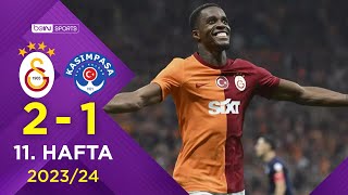 Galatasaray 21 Kasımpaşa  11 Hafta  Trendyol Süper Lig 20232024 [upl. by Sybilla117]