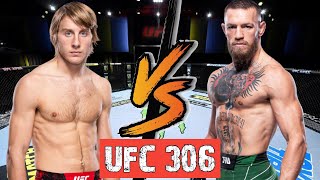 UFC 305  Paddy Pimblett X Conor McGregor ufc [upl. by Sib760]