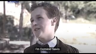 Life of St Dominic Savio with English subtitles [upl. by How]