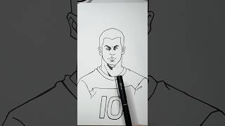 Drawing Eden Hazard FC25 art shorts fc25 hazard draw drawing trending pencildrawing [upl. by Mill]