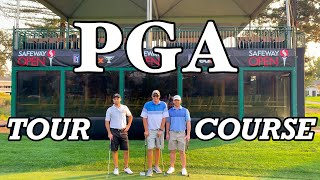 PGA TOUR COURSE  Safeway Open  Silverado Resort amp Spa Golf Course North  Front 9 [upl. by Irret166]