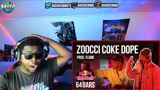 Zoocci Coke Dope ft Flvme Numb by Red Bull 64 Bars  REACTION [upl. by Yoong]