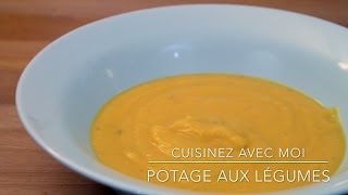 Cuisinez avec moi  Potage aux légumes [upl. by Airlie]