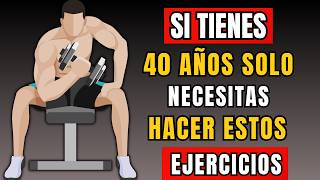 😱Increíble Pero Cierto HAZ Estos 7 Ejercicios Anti Envejecimiento ¡Para Mantener Tu Cuerpo Joven [upl. by Aileen]