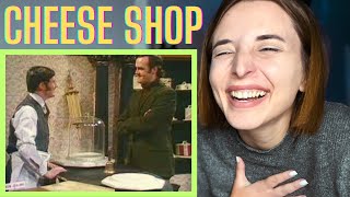 REACTING TO MONTY PYTHON  Cheese Shop [upl. by Ylrahc]