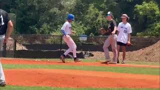 17u Summer and High School Baseball Highlights  Jonathon Crenshaw [upl. by Eibbil]