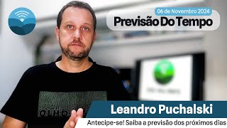 Previsão do tempo para o Alto Vale com Leandro Puchalski [upl. by Alrak]