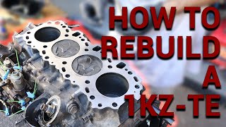 How to Reassemble Your Engine  At Home On A Budget  1KZ Hilux Rebuild EP04 [upl. by Ivon]