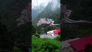 स्वर्ग माँ वैष्णों देवी भवन से भैरव मन्दिर रोप वे vaishnodevi trending shorts navratri travel [upl. by Martella316]