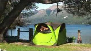 Pop up tent  shelter for 4 people from Quechua [upl. by Nodnarbal]