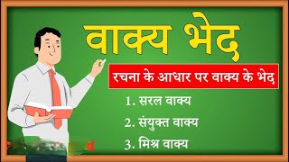 वाक्य और वाक्य के भेद Vakya Hindi Grammar [upl. by Attalanta]