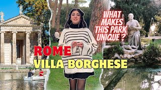 Villa borghese garden amp park Rome tourist guide travel amp discovery [upl. by Paucker595]