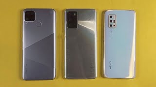 Oppo A16 Vs Vivo V17 Vs Realme C21  Speed Test amp Comparison [upl. by Mita]