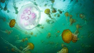 One Hour Of Wild Pacific Coast Jellyfish Swimming  Relax Study Chill Vibe  4K  Ambient Music [upl. by Zeuqcaj]