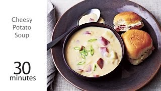 How to Make Easy Cheesy Potato Soup  MyRecipes [upl. by Kcirtapnhoj]