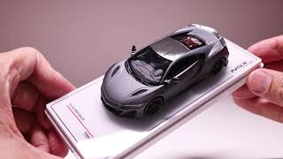 143 TSMModel 2022 Acura NSX Type S Gotham Gray Unboxing [upl. by Yhpos]